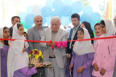 افتتاح مدرسه مرحوم زنده‌یاد سیده خدیجه رسولی‌زاده در روستای تقرتپه گرگان