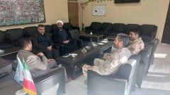 دیدار فرمانده مرزبانی استان گلستان با رئیس سازمان قضایی نیروهای مسلح استان