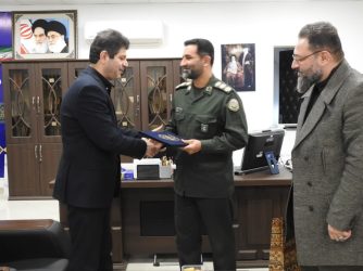 قدردانی رئیس بنیاد حفظ آثار و نشر ارزش‌های دفاع مقدس از معاون عمرانی استاندار