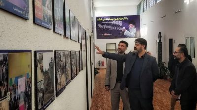 بازدید شهردار به همراه رئیس پارک علم و فناوری گلستان از قرارگاه جهادی شهرداری گرگان