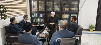 دیدار مدیرعامل بانک قرض الحسنه مهر ایران گلستان با مدیرکل اوقاف و امور خیریه استان گلستان