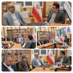 دیدار و گفتگوی مدیرکل ثبت احوال استان با دکتر ابراهیمی سرپرست دانشگاه