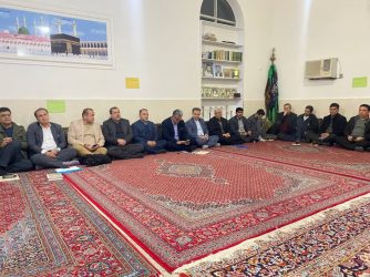 جلسه بررسی مشکلات روستاهای بخش بهاران شهرستان گرگان