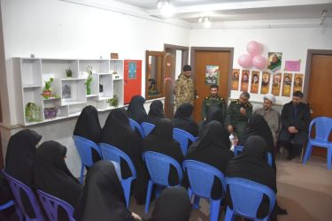 دیدار و تجلیل هیئت رئیسه سپاه گرگان از خواهران شاغل در سپاه شهرستان
