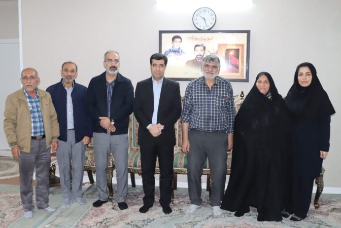 دیدار مدیرعامل شرکت شهرکهای صنعتی استان گلستان به مناسبت ولادت با سعادت حضرت فاطمه سلام الله علیها با مادران شهداء