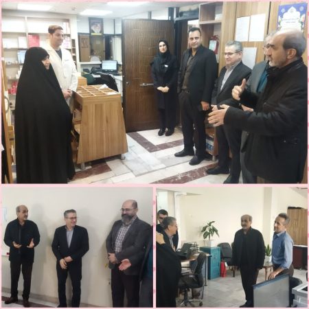 بازدید مدیر درمان گلستان از درمانگاه و شعبه تامین اجتماعی شهرستان کردکوی