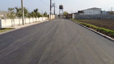 نهضت آسفالت معابر خاکی روستاهای شهرستان علی آباد کتول استان گلستان