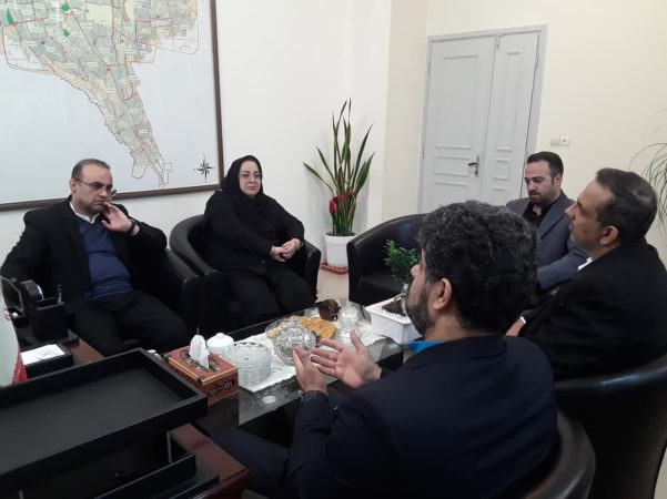 شهردار گرگان با سرپرست جدید فرمانداری دیدار کرد