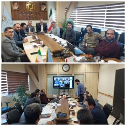 جلسه مشترک بنیاد مسکن و ثبت اسناد و املاک استان گلستان