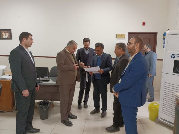 بازدید رئیس کل دادگستری استان گلستان از ادارات چهارگانه ثبت گرگان