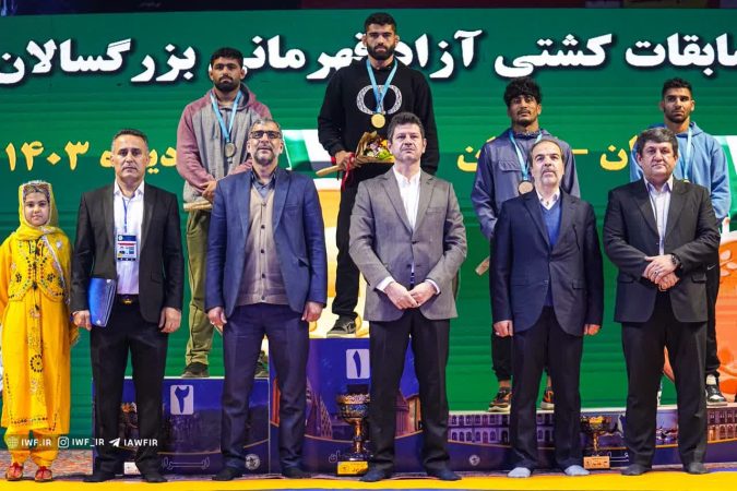 پایان مسابقات کشتی آزاد قهرمانی کشور به میزبانی گرگان