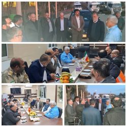 بازدید معاون هماهنگى امور اقتصادى استاندارى گلستان وهیأت همراه از گمرک مرزی اینچه برون و نشست مشترک با دستگاه های مرتبط با امر تجارت