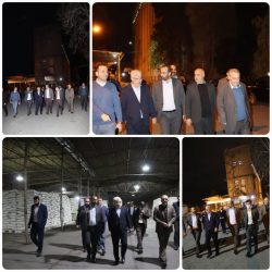 بازدید شبانه معاون هماهنگی امور اقتصادی استانداری گلستان از سیلوی دولتی گرگان