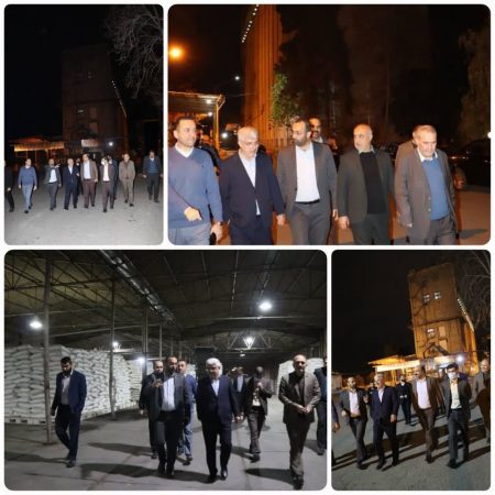 بازدید شبانه معاون هماهنگی امور اقتصادی استانداری گلستان از سیلوی دولتی گرگان