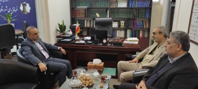 مدیر شعب پست بانک استان گلستان با فرماندار گرگان دیدار کرد