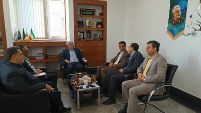 نشست تخصصی معاون اقتصادی استانداری بامدیر ان دستگاه های حاکمیتی
