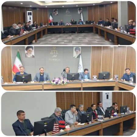 جلسه شورای اداری در ثبت اسناد و املاک استان گلستان برگزار شد