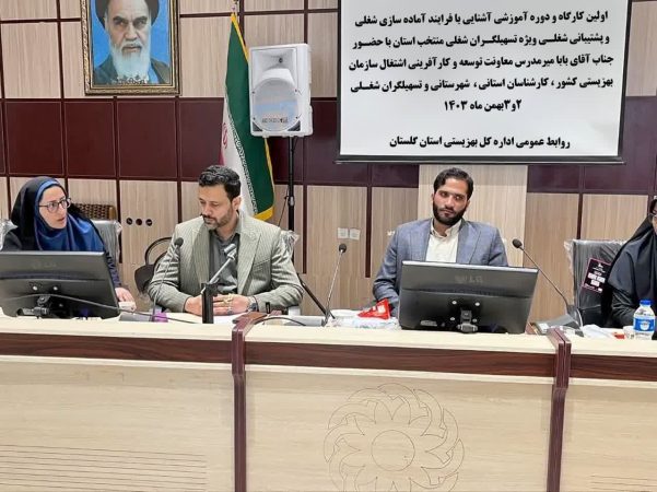 اولین دوره آموزشی آشنایی با فرایند آماده سازی و پشتیبانی شغلی ویژه تسهیلگران شغلی منتخب بهزیستی استان گلستان برگزار شد