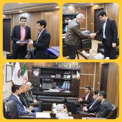 تقدیر مدیر عامل شرکت شهرکهای صنعتی گلستان از مدیر اداره آب و فاضلاب شهرستان کردکوی