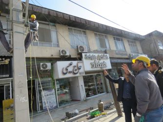 اصلاح و جابجایی شبکه برق خیابان امام خمینی بندرگز ،مطالبه و دغدغه مردم شهرستان بندرگز