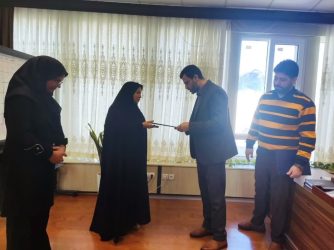 انتصاب سرپرست اداره پذیرش و هماهنگی بهزیستی استان گلستان