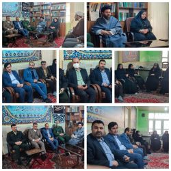 فرماندار کردکوی به اتفاق اعضای شورای اداری با امام جمعه شهرستان دیدار کردند