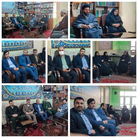 فرماندار کردکوی به اتفاق اعضای شورای اداری با امام جمعه شهرستان دیدار کردند