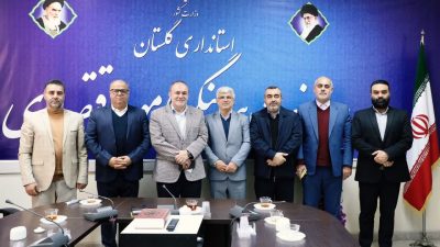 دیدار اعضای شورای اسلامی شهر گرگان با دکتر کیان مهر، معاون اقتصادی استاندار گلستان