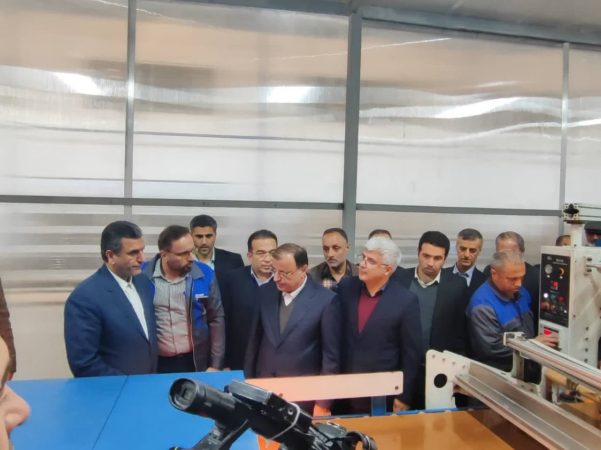 افتتاح همزمان ۵ واحد صنعتی در شهرستان گنبد کاووس