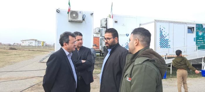 بهره برداری از بیمارستان تخصصی ۹۲ تختخوابی سیار برکت در گالیکش