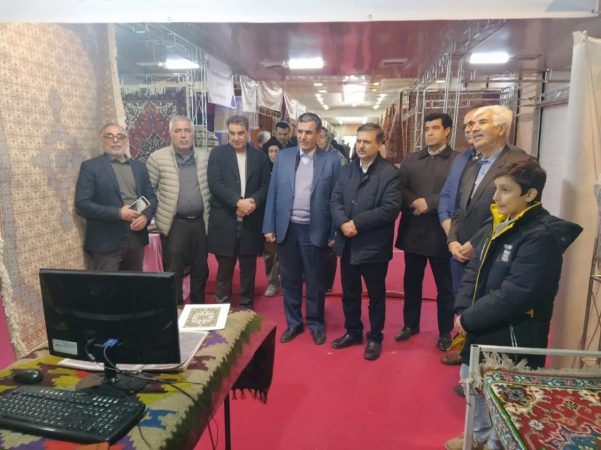 افتتاح نمایشگاه توانمندی واحد‌های زنجیره تولید فرش دستباف گلستان