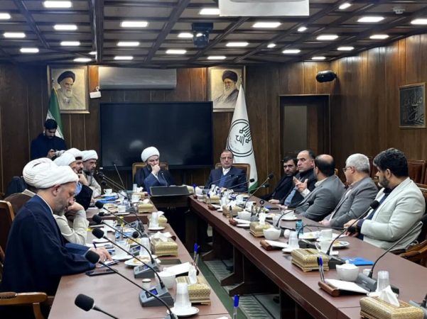 نشست مقامات گلستانی با رئیس سازمان تبلیغات اسلامی کشور با حضور شهردار گرگان