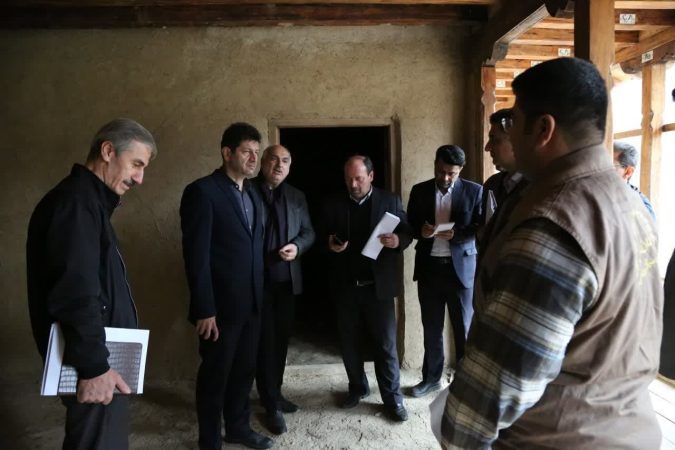 بازدید معاون هماهنگی امور عمرانی استاندار از پروژه نوسازی فنس کشی محدوده مرال های پارک جنگلی قرق