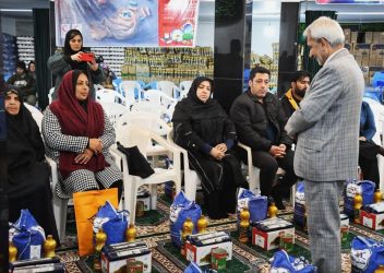 ۱٠ هزار سبد کالا بین نیازمندان با کمک نیکوکار گنبدی توزیع شد