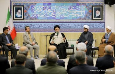 دیدار مدیر کل و معاونین کمیته امداد امام خمینی (ره) استان گلستان با حضرت آیت الله نورمفیدی
