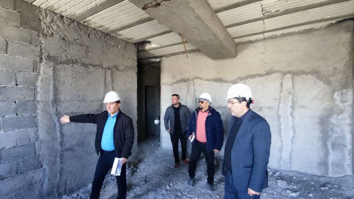 بازدید مدیرکل بنیاد مسکن استان از پروژه ۴۸۸ واحدی طرح نهضت ملی مسکن آرامش در شهر گرگان