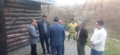 بازدید صبحگاهی فرماندار و شهردار گرگان از آماده‌سازی تفرجگاه‌های مرکز استان در ایام نوروز