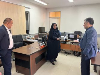 بازدید مدیر کل بهزیستی استان گلستان از واحد مالی