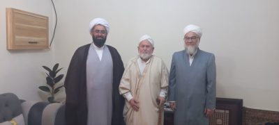 دیدار صمیمانه حجت الاسلام و المسلمین دیلم مدیر مرکز اسلامی گلستان و عبدالباسط آخوند قره باش مسئول شعبه گنبدکاووس از امام جمعه اهل سنت شهرستان آق قلا