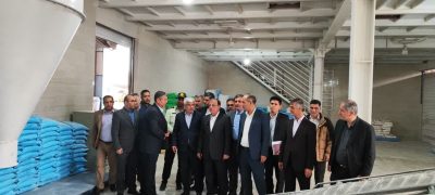 بازدید استاندار گلستان از چند واحد و طرح صنعتی در شهرک صنعتی مراوه تپه