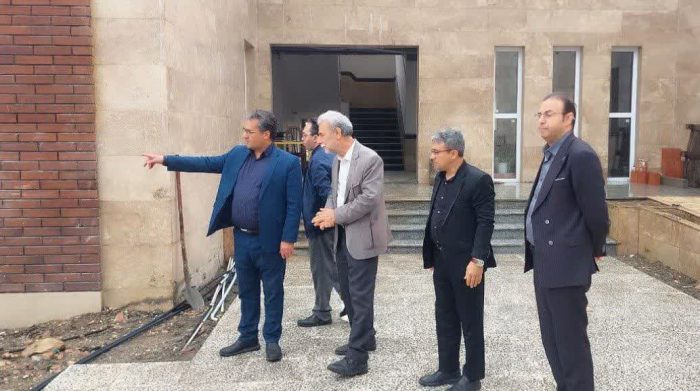 بازدید از پروژه احداث ساختمان های جدید ثبت اسناد در استان گلستان