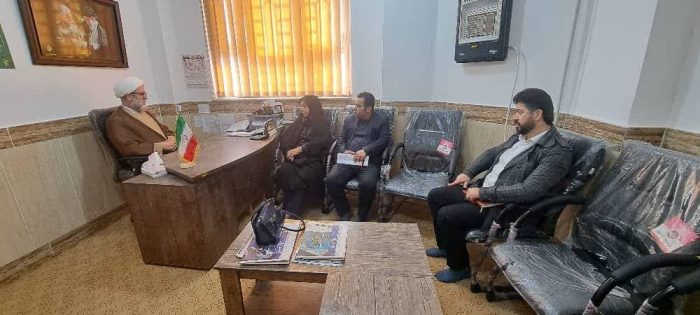 بازدید قدسیه آبشناس از مراکز و دیدار با جامعه تحت پوشش شهرستان مینودشت