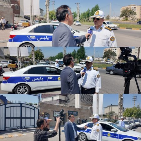 مصاحبه تلویزیونی رئیس پلیس راهنمایی ورانندگی استان گلستان در خصوص طرح های ترافیکی