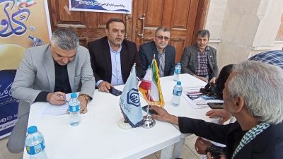 میز خدمت دستگاه‌های تابعه وزارت تعاون، کار و رفاه اجتماعی در نماز جمعه گرگان برگزار شد