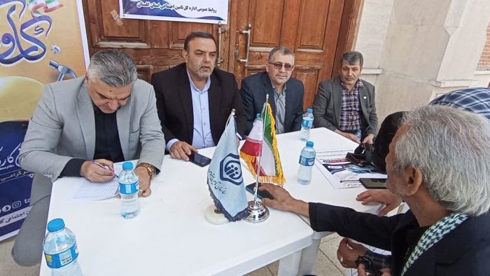 میز خدمت دستگاه‌های تابعه وزارت تعاون، کار و رفاه اجتماعی در نماز جمعه گرگان برگزار شد