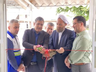 افتتاح ساختمان بهسازی‌شده خانه بهداشت شهر سیجوال