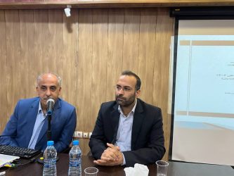 نشست مشترک مدیر کل غله و خدمات بازرگانی و مدیر کل تعاون روستایی استان گلستان