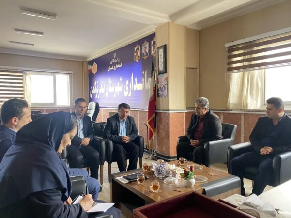 نشست صمیمی رئیس سازمان نظام مهندسی ساختمان گلستان با فرماندار بندرترکمن برگزار شد