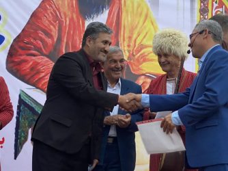 بندر ترکمن میزبان آیین باشکوه بزرگداشت مختومقلی فراغی؛ پیام وحدت از زبان شعر