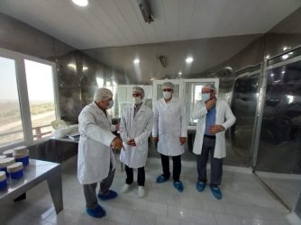بازدید عبداله آقا علیخانی بازرس کل استان گلستان از طرح پرورش ماهی سالمون در دریا و موزه ملی ماهیان خاویاری جزیره آشوراده